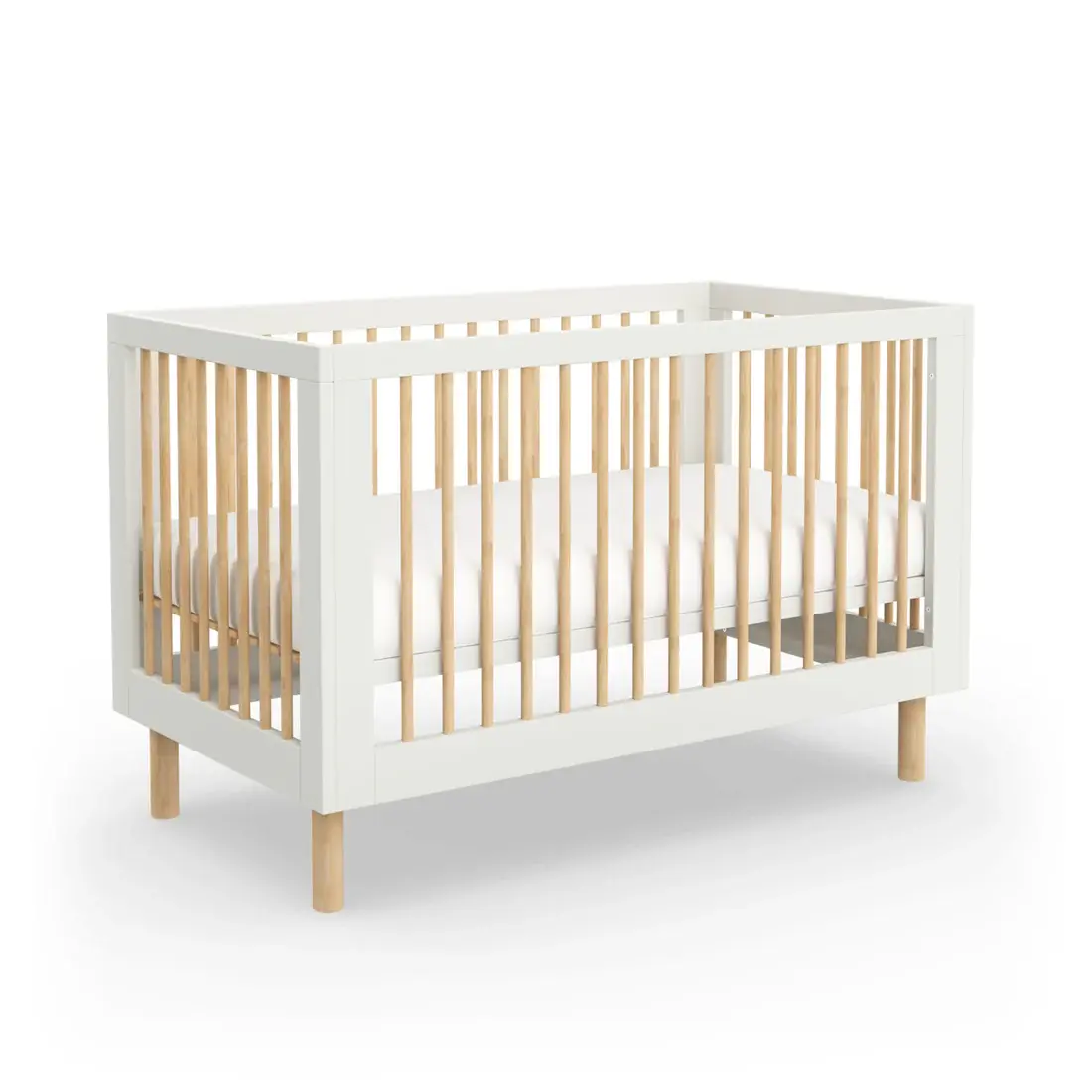 BabyRest Babyrest Torquay Cot - White/Natural