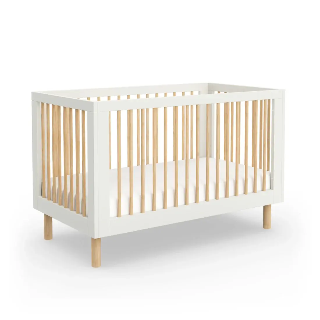 BabyRest Babyrest Torquay Cot - White/Natural