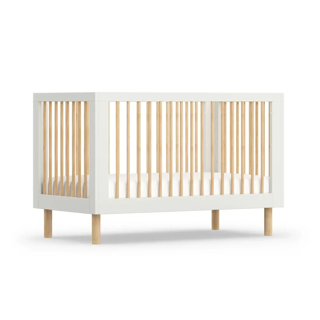 BabyRest Babyrest Torquay Cot - White/Natural