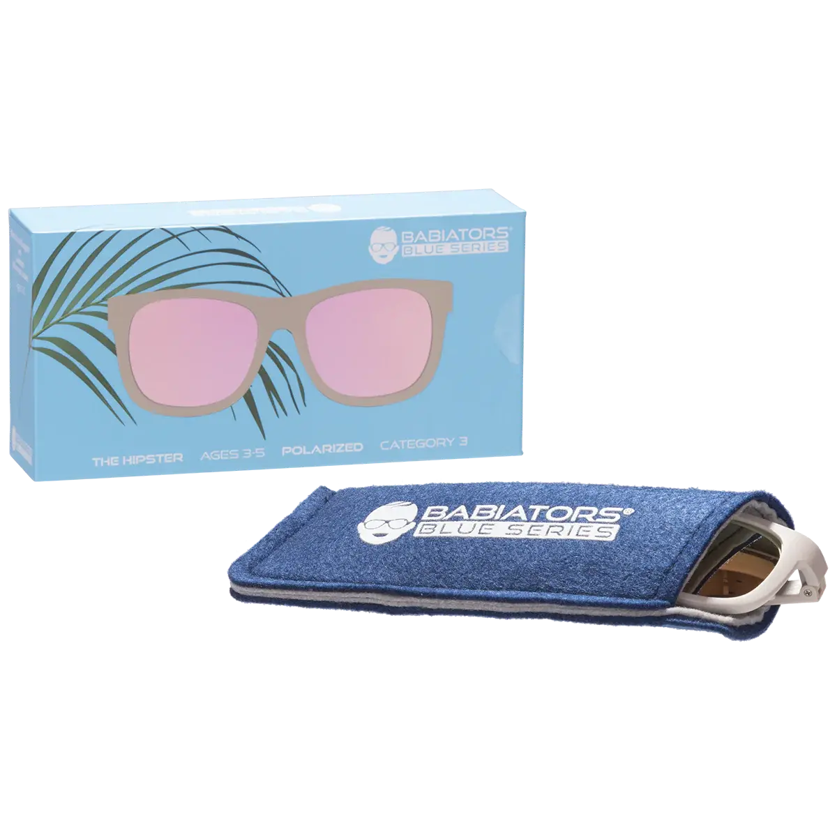 Babiators Polarised Navigators - Babiators 6Y+ / Hipster - Blue Series