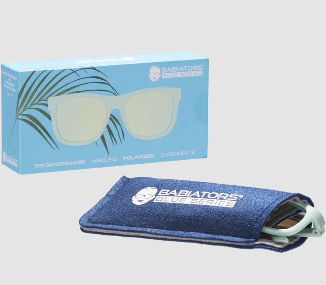Babiators Polarised Navigators - Babiators Midnight Blue - Light Blue Mirror