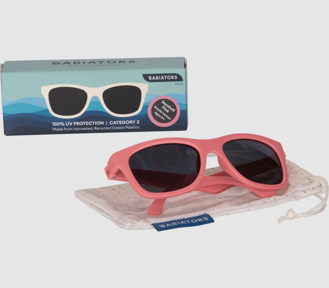 Babiators The Eco Collection - Original Navigators - Babiators Seashell Pink