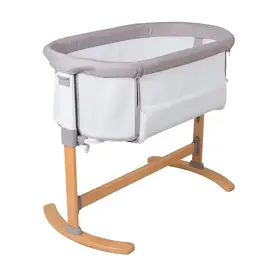 Childcare Childcare Osmo Breathable Bedside Sleeper - Beech