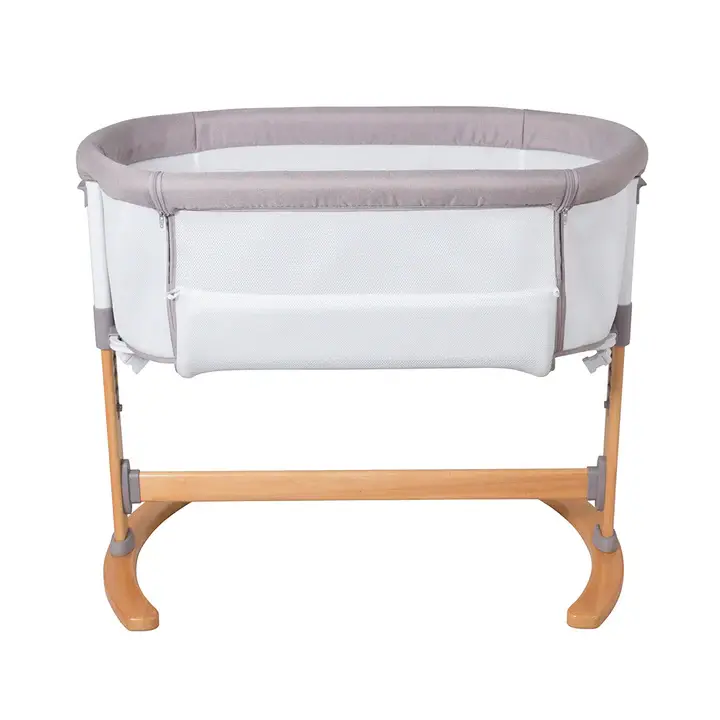 Childcare Childcare Osmo Breathable Bedside Sleeper - Beech