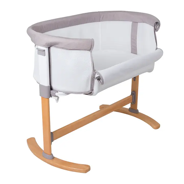 Childcare Childcare Osmo Breathable Bedside Sleeper - Beech