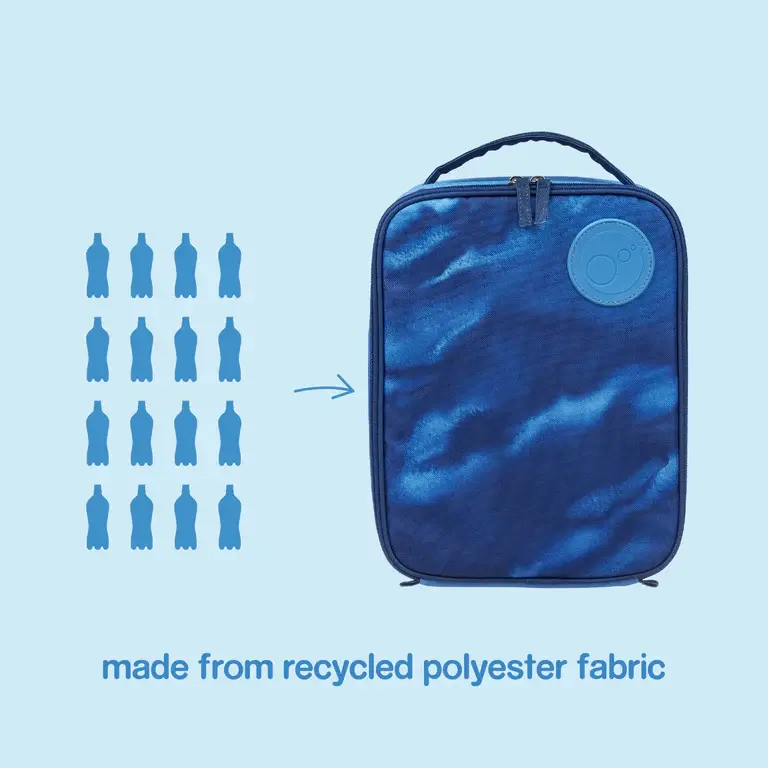 B.Box b.box Flexi Insulated Lunch Bag Deep Blue