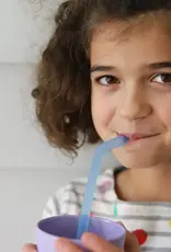 B.Box b.box 5pc Silicone Straw - Pool Party
