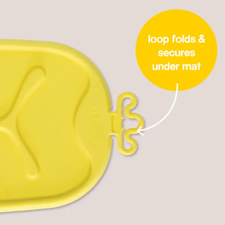 B.Box b.box Roll + Go Mat - Lemon Sherbet
