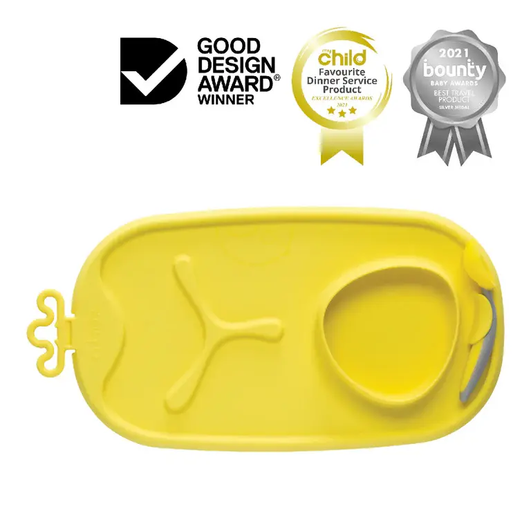 B.Box b.box Roll + Go Mat - Lemon Sherbet