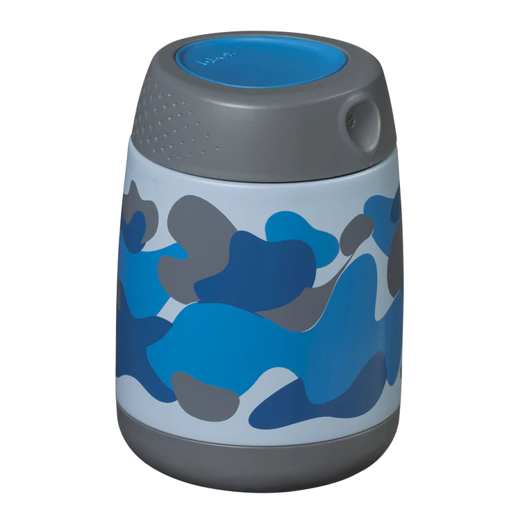 B.Box b.box Insulated Food Jar Mini - 210ml Blue Camo