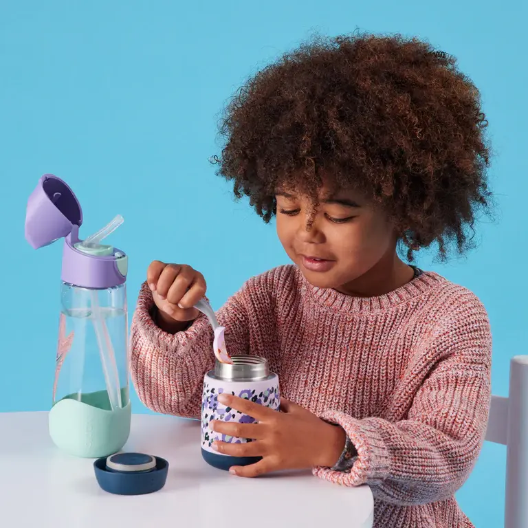 B.Box b.box Insulated Food Jar Mini - 210ml Wild Indigo