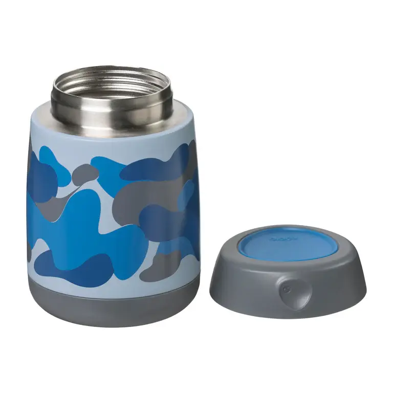 B.Box b.box Insulated Food Jar Mini - 210ml Blue Camo