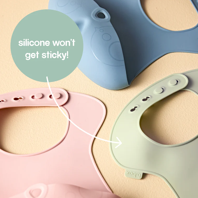 B.Box b.box Silicone Bib Blush