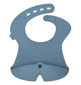 B.Box b.box Silicone Bib Lullaby Blue