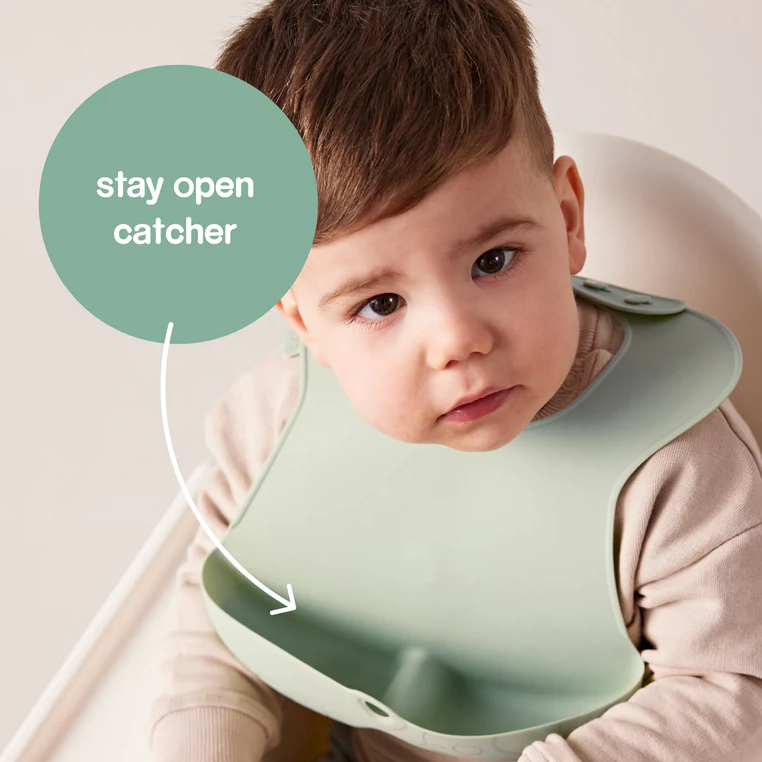 B.Box b.box Silicone Bib Sage