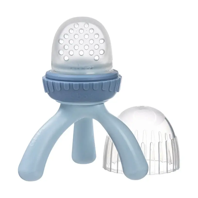 B.Box b.box Silicone Fresh Food Feeder Lullaby Blue