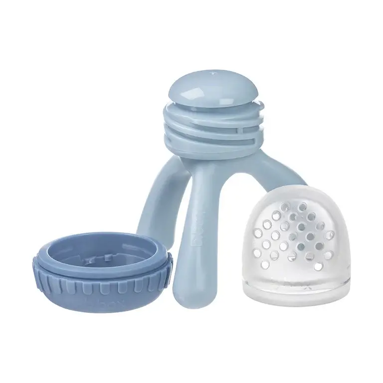 B.Box b.box Silicone Fresh Food Feeder Lullaby Blue