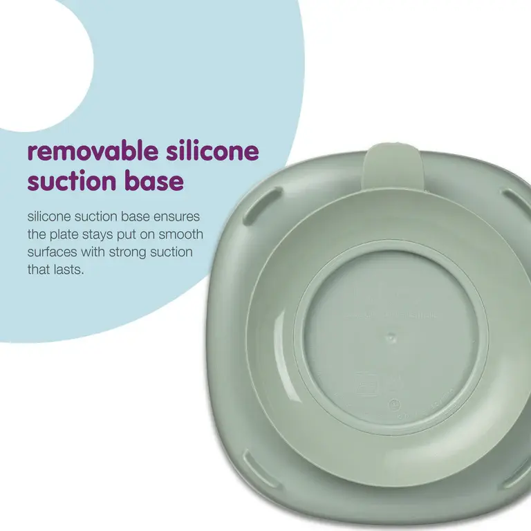 B.Box b.box 2 in 1 Suction Plate Sage