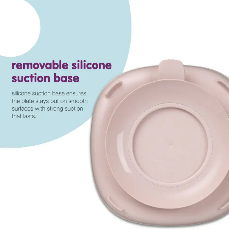 B.Box b.box 2 in 1 Suction Plate Blush