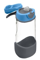 B.Box b.box Sports Spout 450ml Bottle - Blue Slate