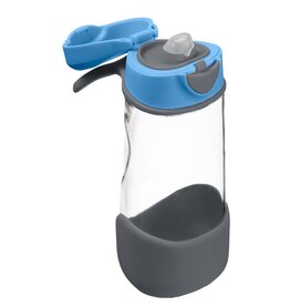 B.Box b.box Sports Spout 450ml Bottle - Blue Slate