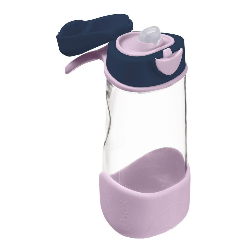 B.Box b.box Sports Spout 450ml Bottle - Indigo Rose