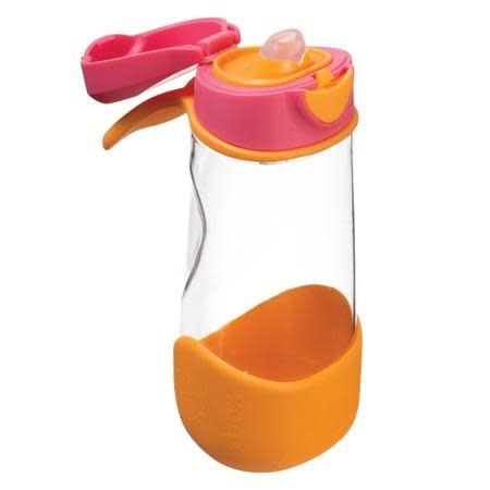 B.Box b.box Sports Spout 450ml Bottle - Strawberry Shake