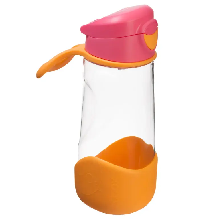 B.Box b.box Sports Spout 450ml Bottle - Strawberry Shake