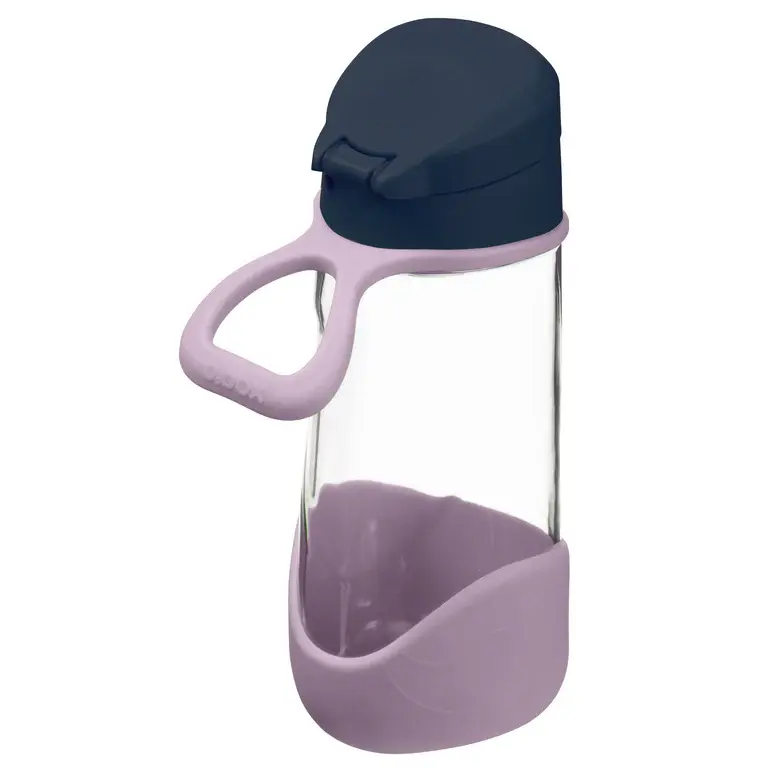 B.Box b.box Sports Spout 450ml Bottle - Indigo Rose
