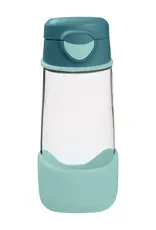 B.Box b.box Sports Spout 450ml Bottle - Emerald Forest