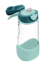 B.Box b.box Sports Spout 450ml Bottle - Emerald Forest