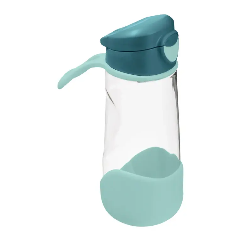 B.Box b.box Sports Spout 450ml Bottle - Emerald Forest