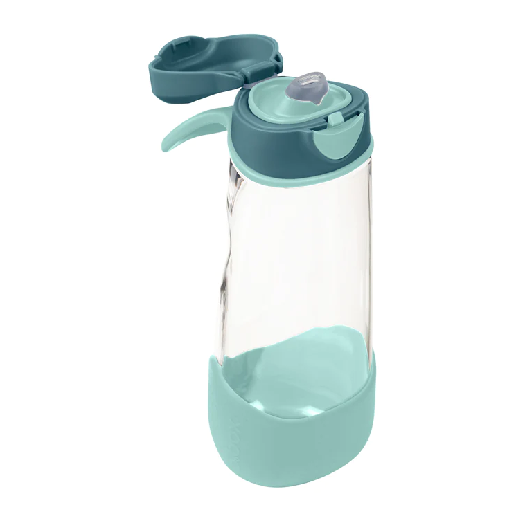 B.Box b.box Sports Spout Bottle - 600ml Emerald Forest