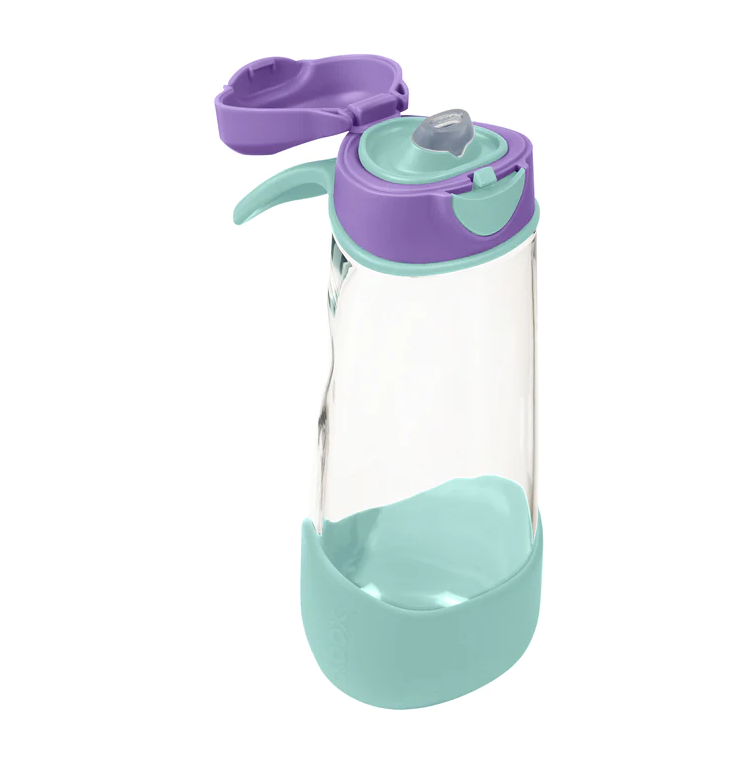 B.Box b.box Sports Spout Bottle - 600ml Lilac Pop
