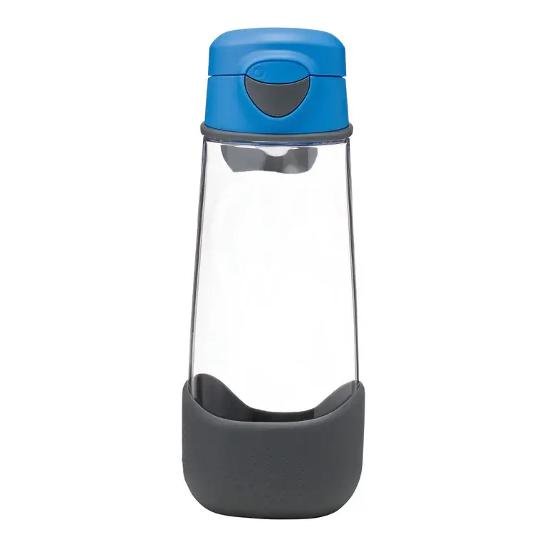 B.Box b.box Sports Spout Bottle - 600ml Blue Slate