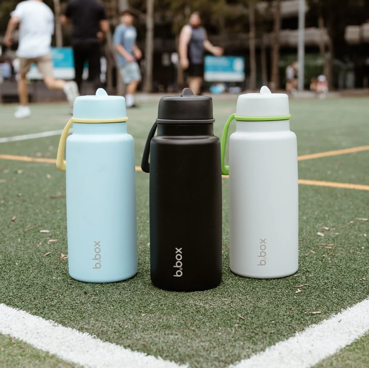 B.Box b.box Insulated flip bottle - 1000ml Lime Time