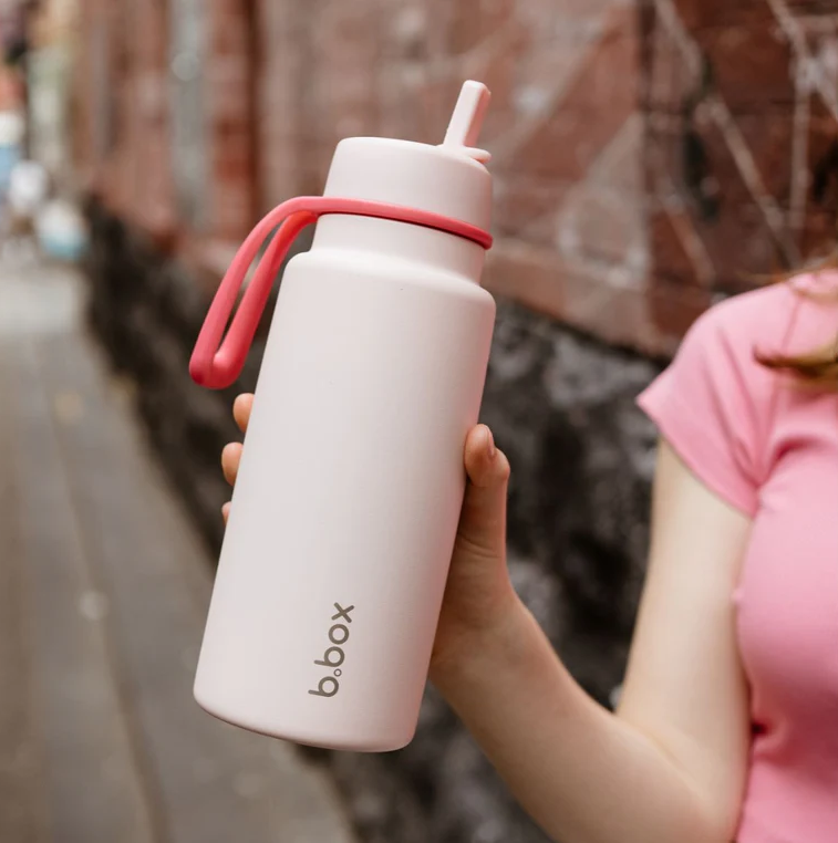 B.Box b.box Insulated flip bottle - 1000ml Pink Paradise