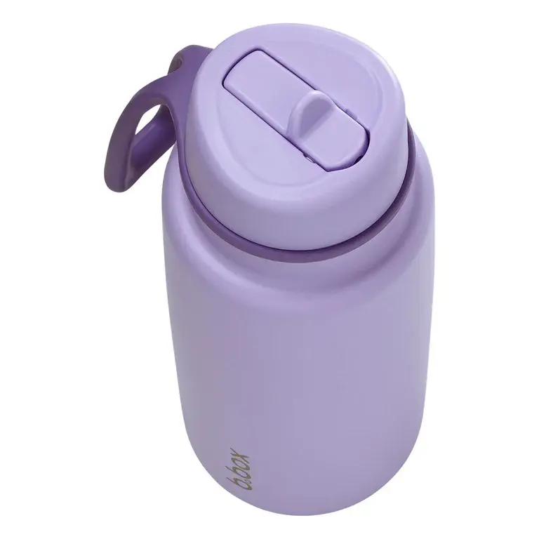 B.Box b.box Insulated flip bottle - 1000ml Lilac Love