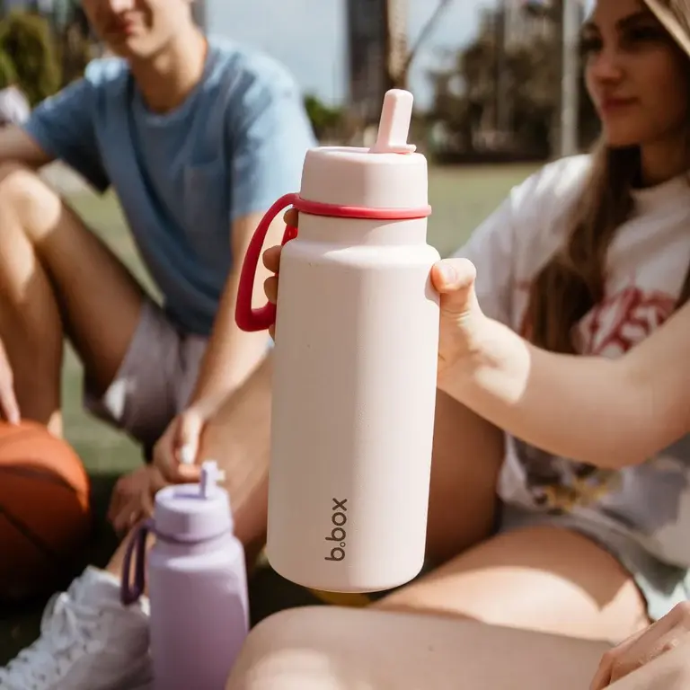 B.Box b.box Insulated flip bottle - 1000ml Pink Paradise