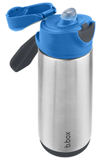 B.Box b.box Insulated spout bottle -500ml Blue Slate