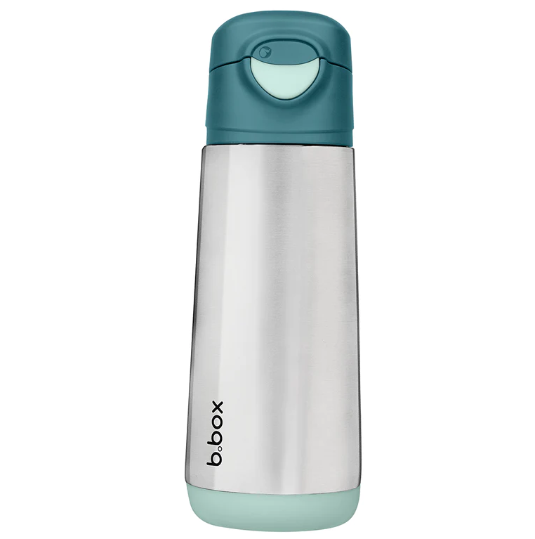 B.Box b.box Insulated spout bottle -500ml Emerald Forest