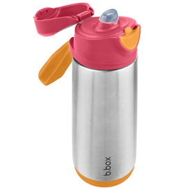 B.Box b.box Insulated spout bottle -500ml Strawberry Shake