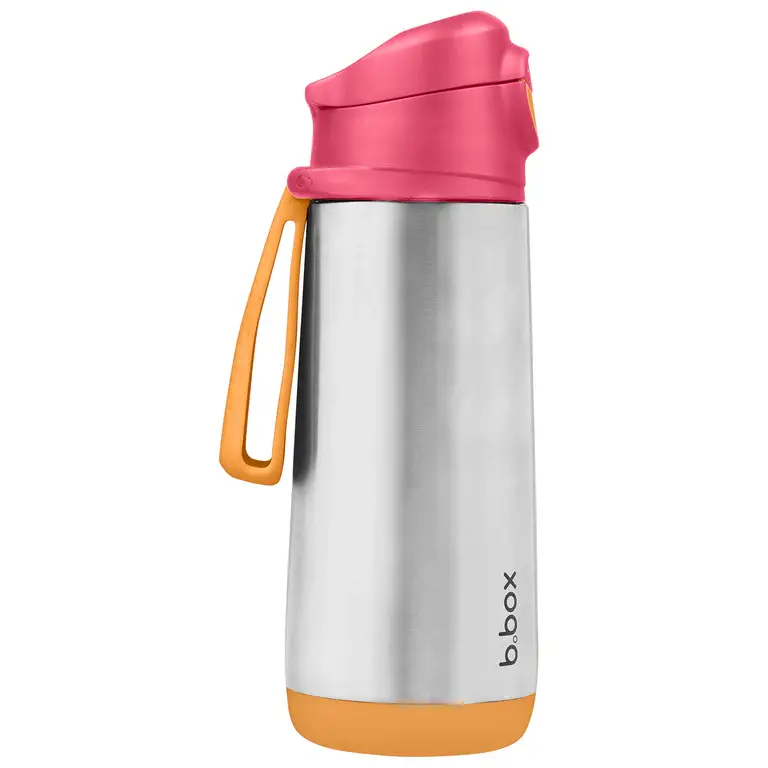 B.Box b.box Insulated spout bottle -500ml Strawberry Shake