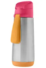 B.Box b.box Insulated spout bottle -500ml Strawberry Shake