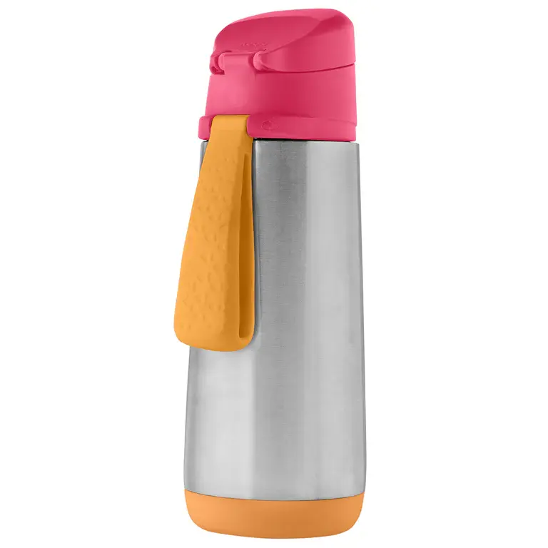B.Box b.box Insulated spout bottle -500ml Strawberry Shake