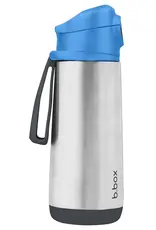 B.Box b.box Insulated spout bottle -500ml Blue Slate