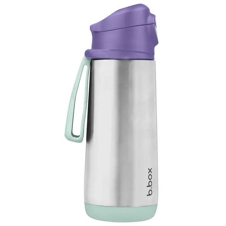 B.Box b.box Insulated spout bottle -500ml Lilac Pop