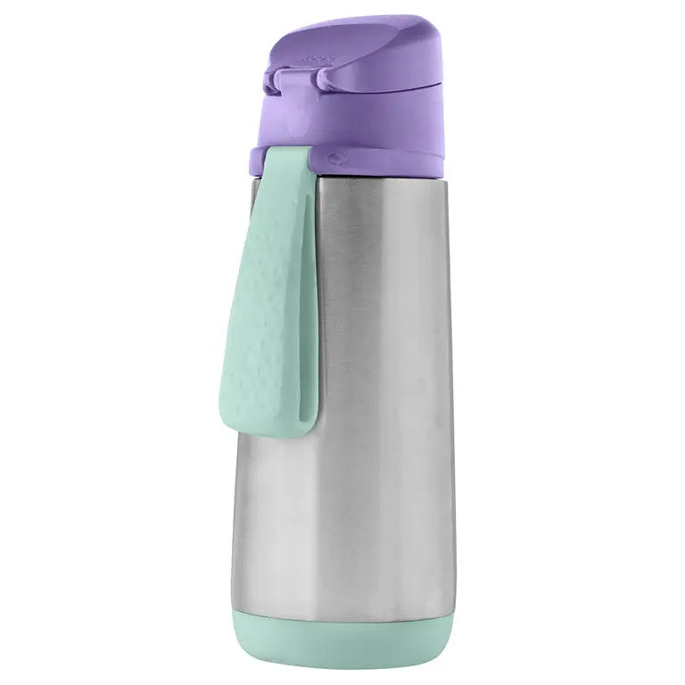 B.Box b.box Insulated spout bottle -500ml Lilac Pop