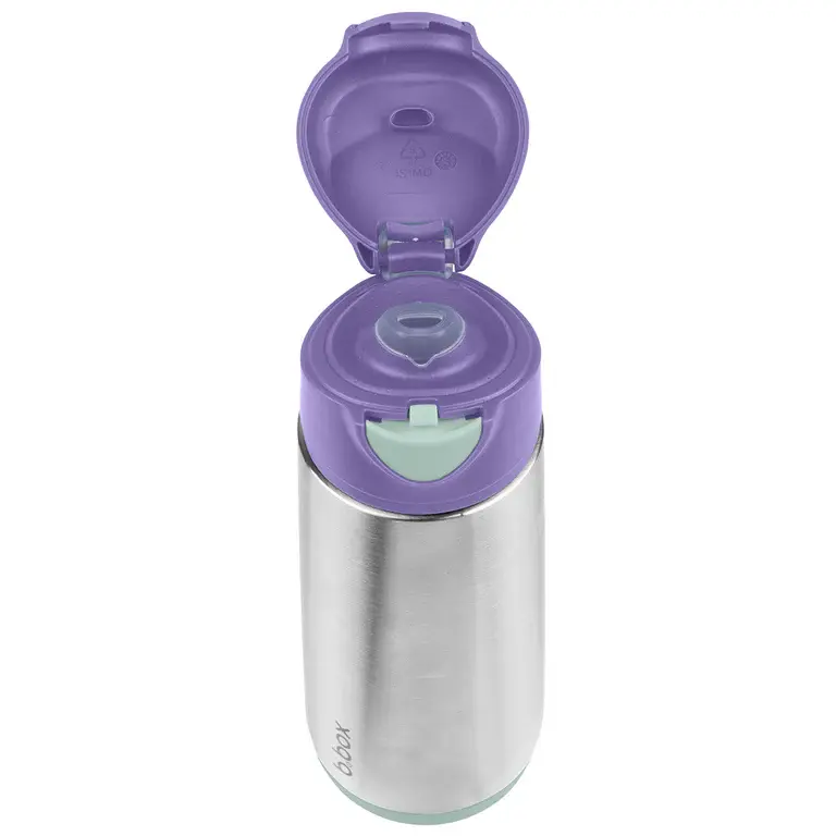 B.Box b.box Insulated spout bottle -500ml Lilac Pop