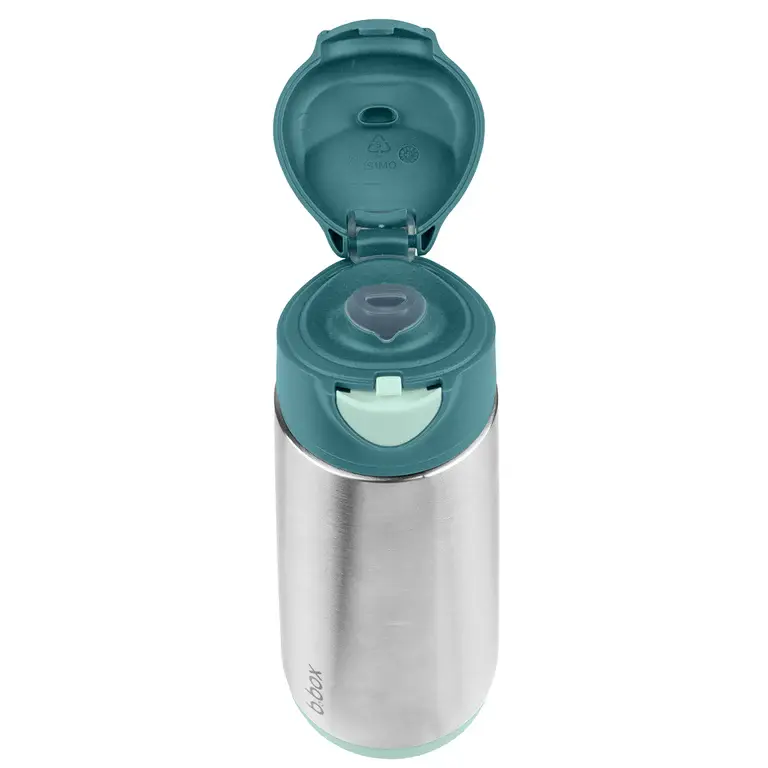B.Box b.box Insulated spout bottle -500ml Emerald Forest